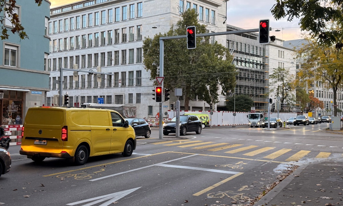 Nervige Ampel Zürich
