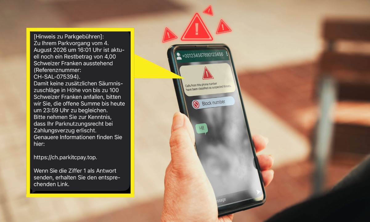 SMS Spam Parkbussen
