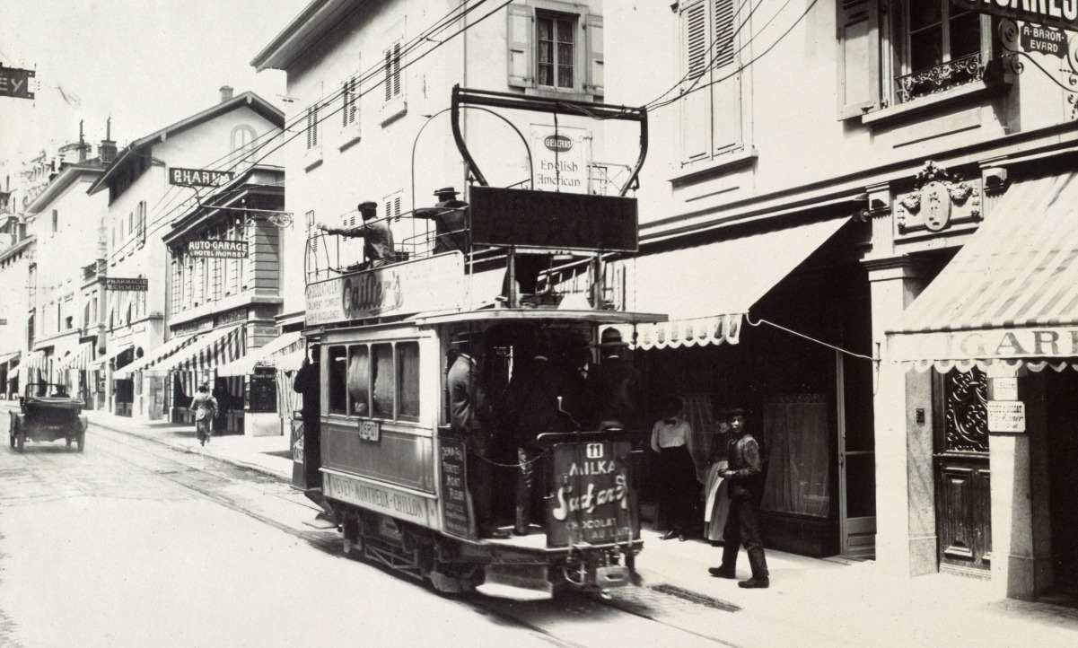 Erste Tram Schweiz