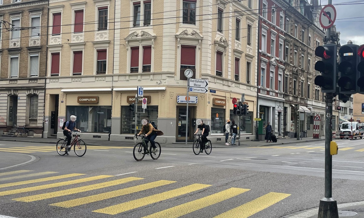 Basel Velofahrer