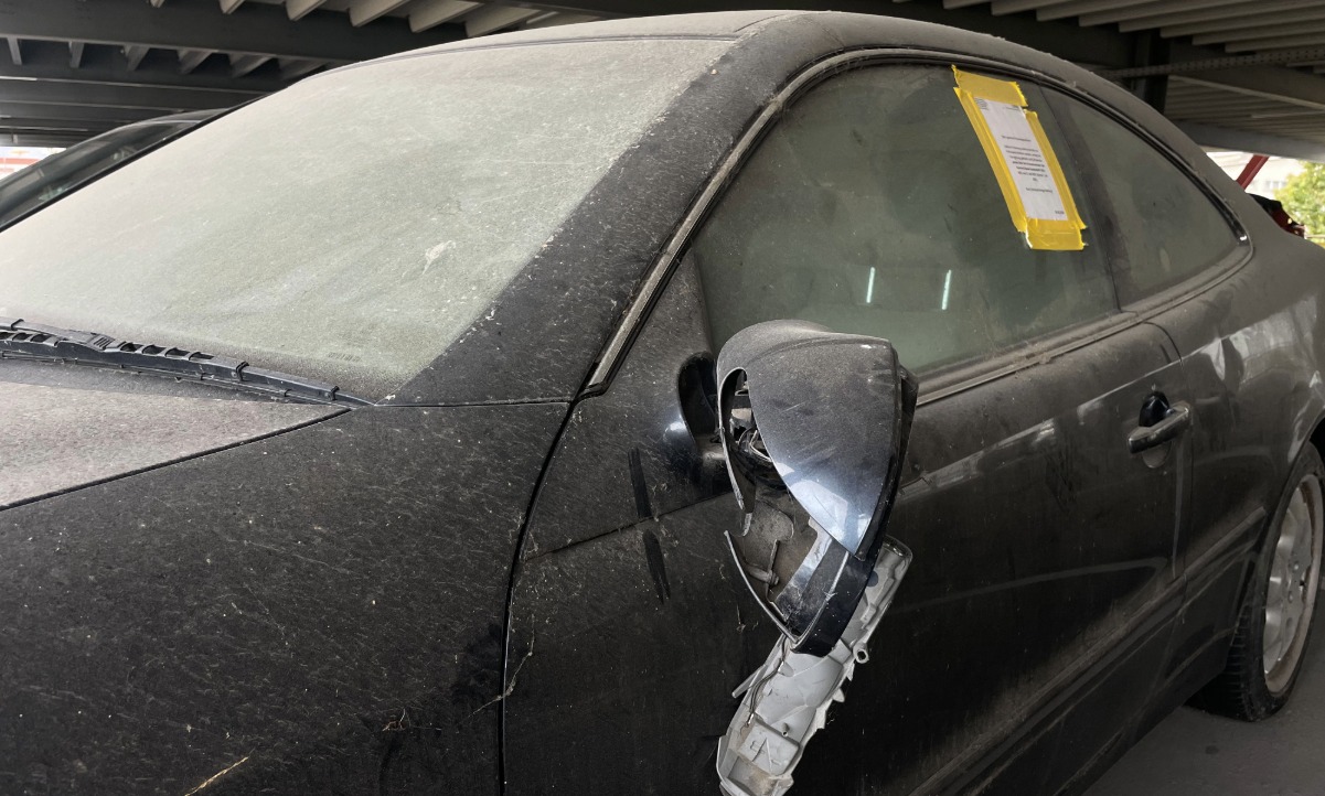 Auto Parkhaus vergessen