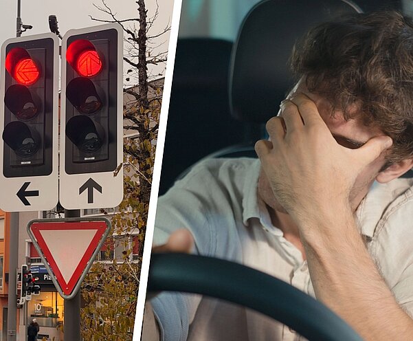 Nervige Ampeln Schweiz