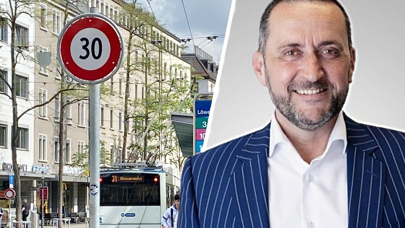 Donato Bochicchio (links), Vizepräsident von auto-schweiz, erklärt, welche Auswirkungen städtische Verkehrsvorstösse auf Pendler, Gewerbe und die Mobilität in der Schweiz haben. Bild: ZVG / freepik