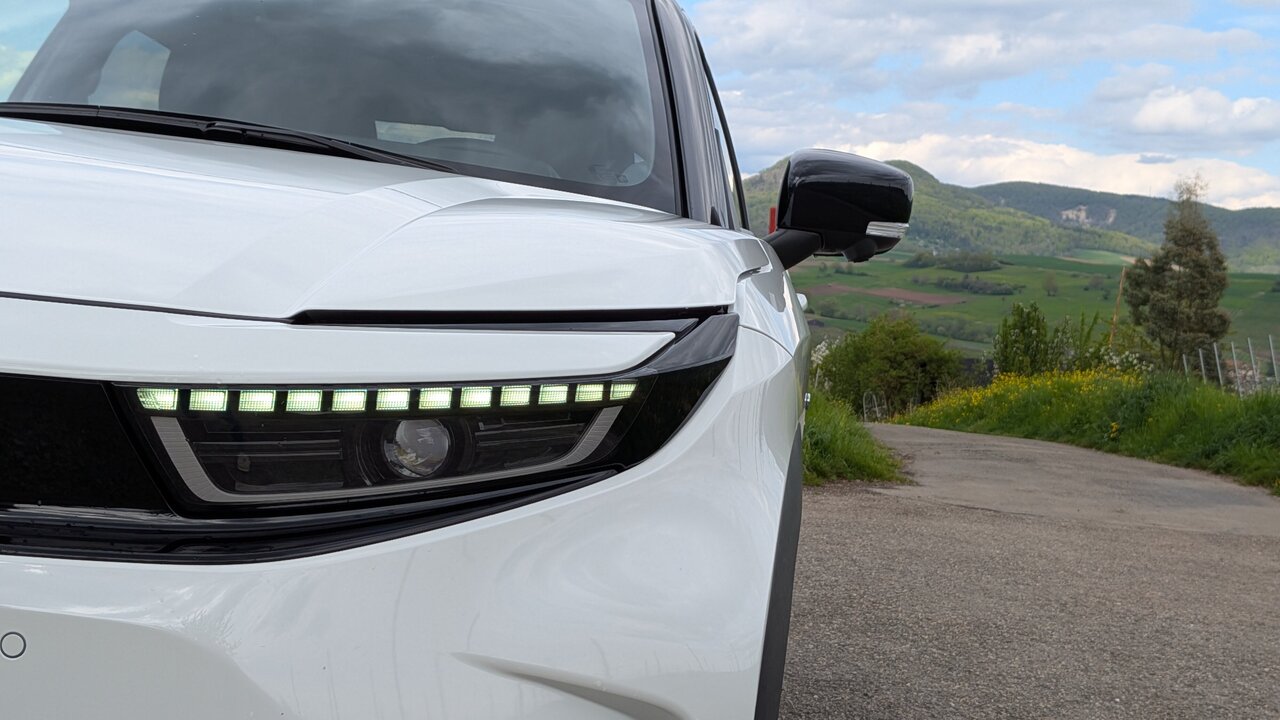 LED-Lichtsignatur des Toyota Urban Cruiser