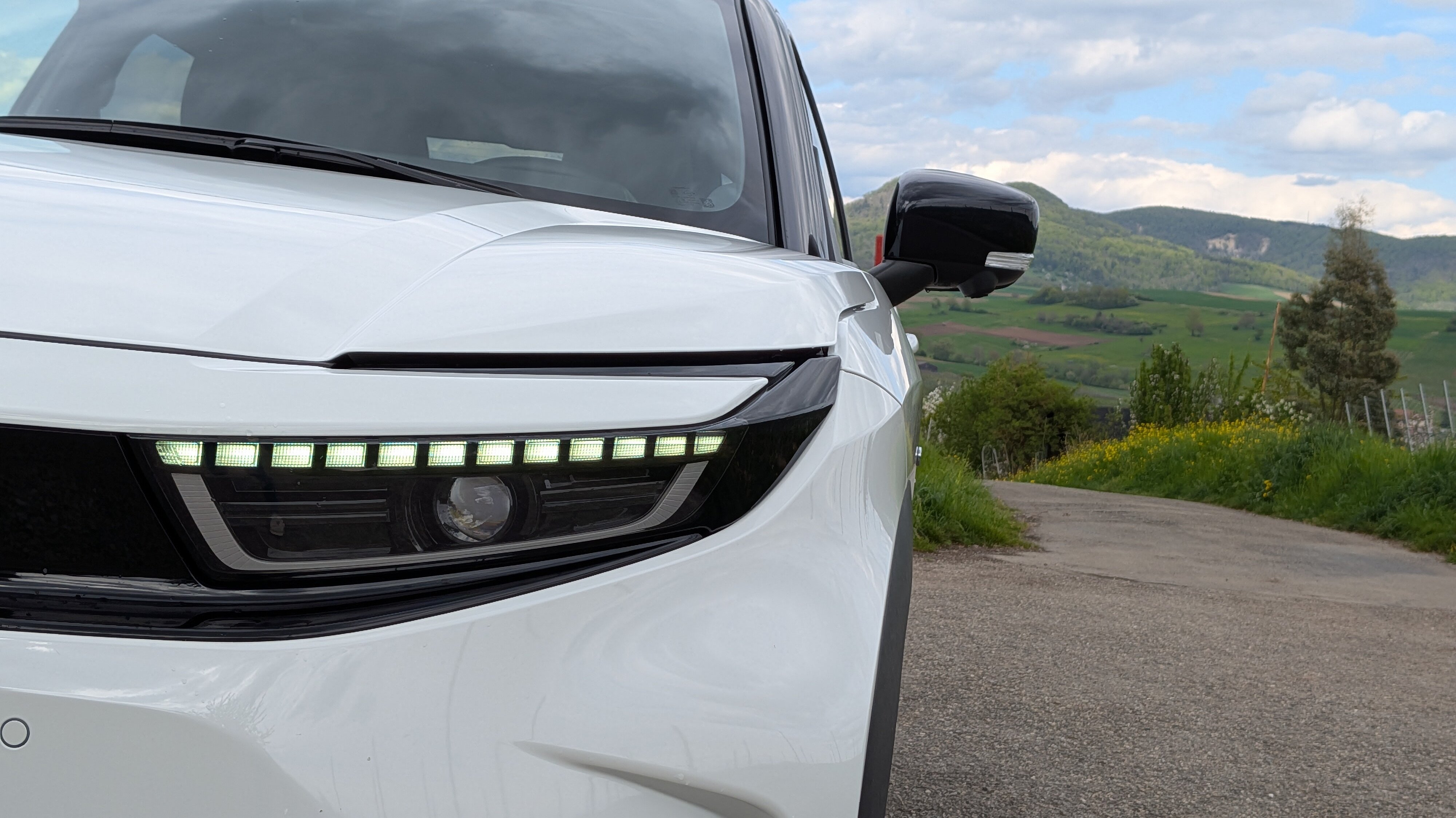 LED-Lichtsignatur des Toyota Urban Cruiser