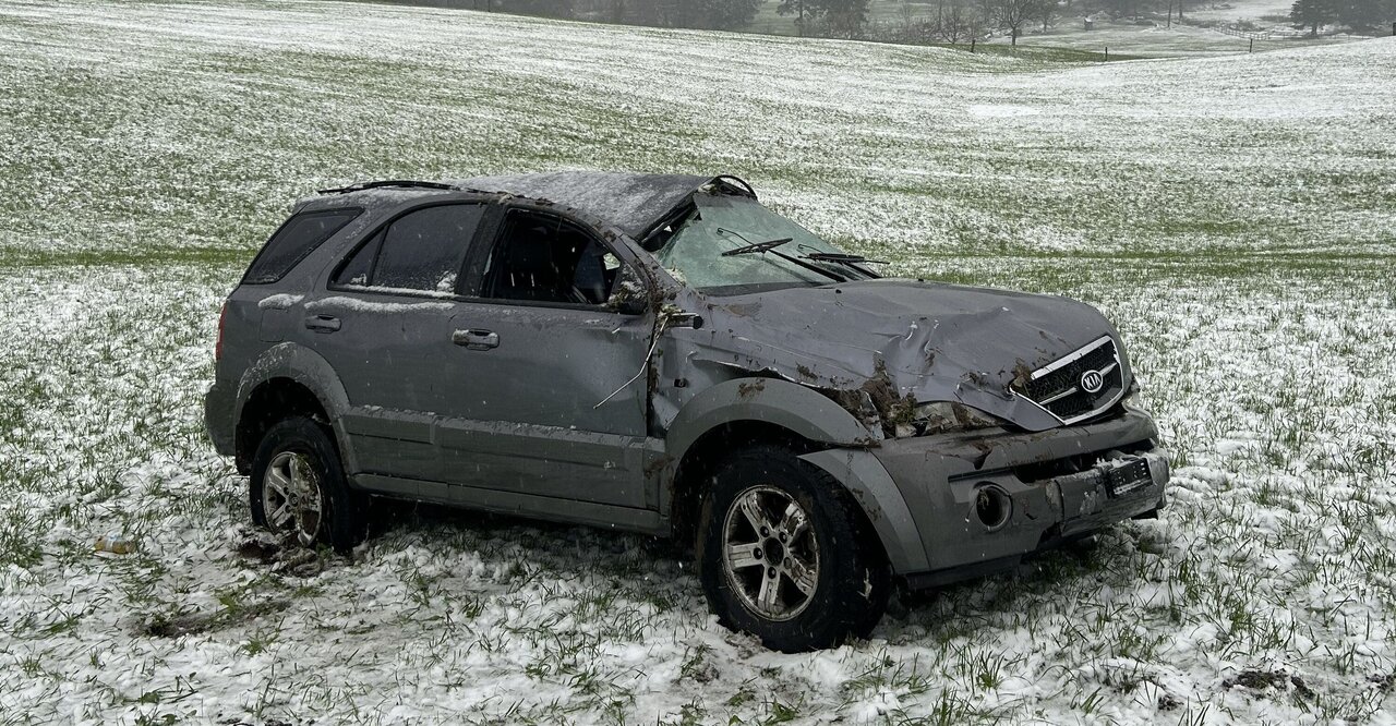 Unfall in Goldau SZ