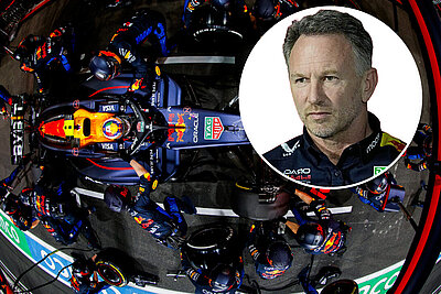 Steht nach einem Sexskandal vor dem Rauswurf: Red-Bull-Teamchef Christian Horner. Bild: Red Bull
