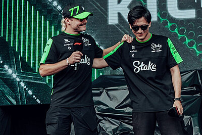 Bottas und Zhou werden das Sauber-Team auf Ende 2024 verlassen. Bild: Stake Team