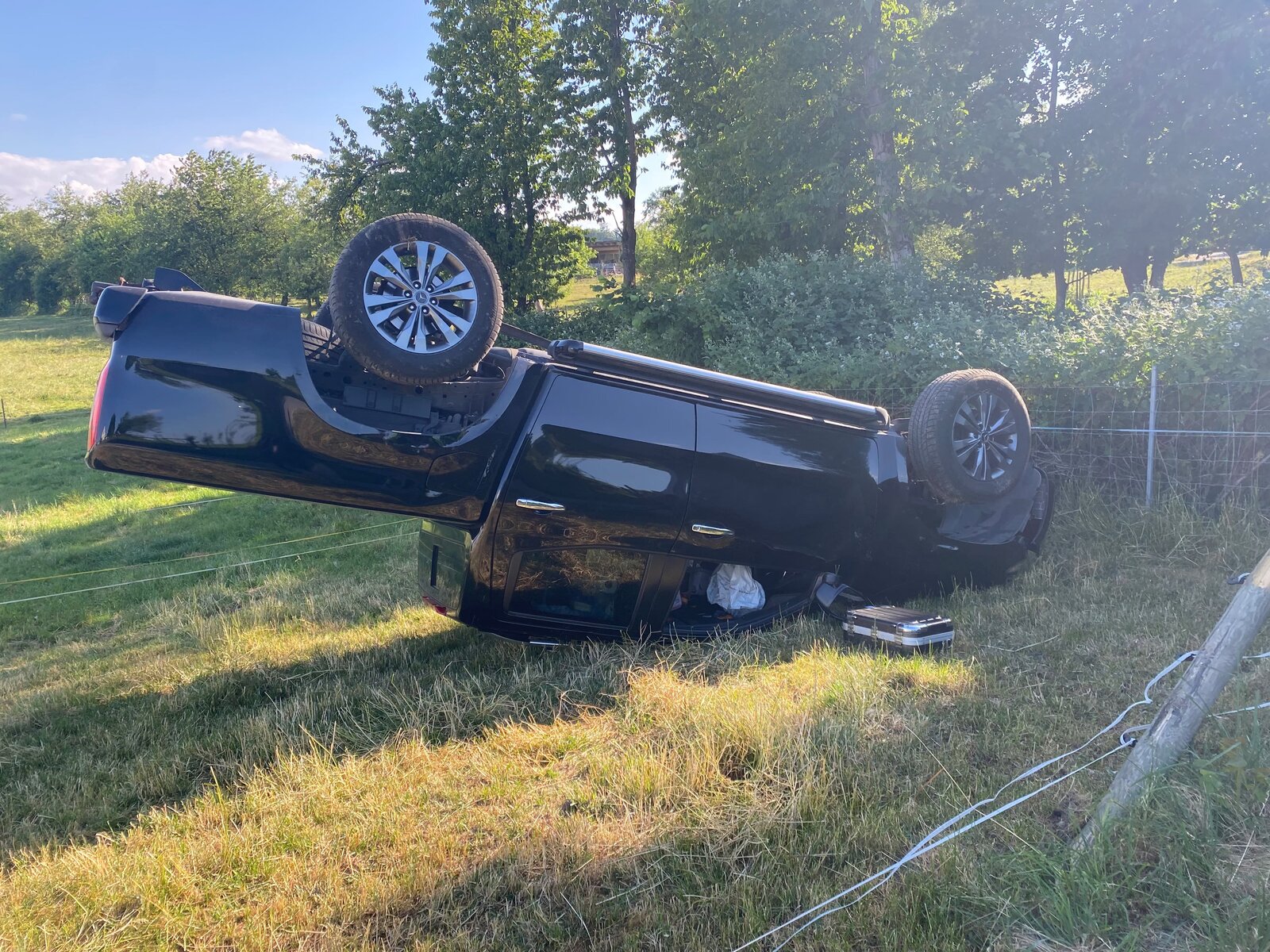 Auto überschlagen Amriswil