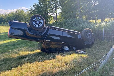 Auto überschlagen Amriswil