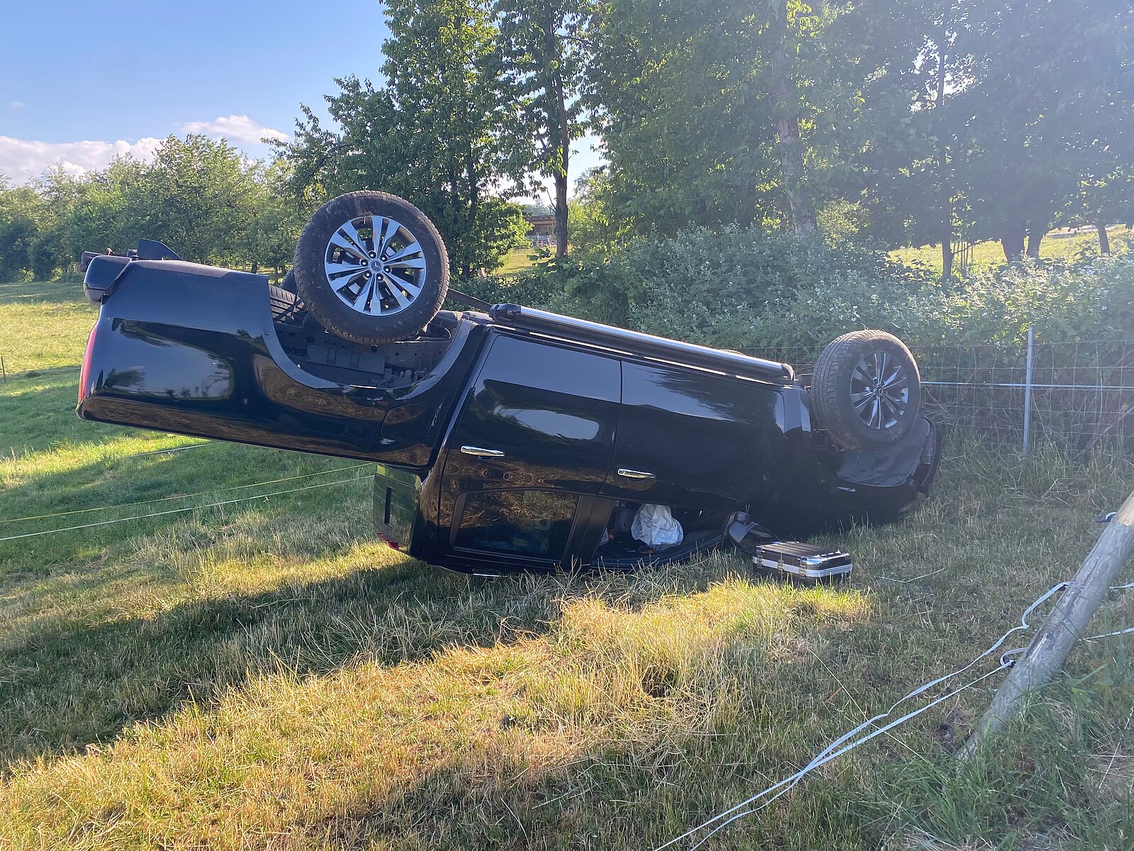 Auto überschlagen Amriswil
