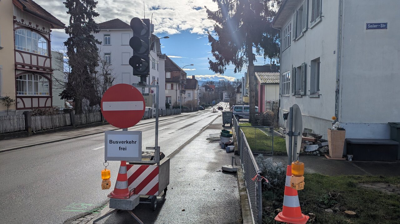 Trottoir ab der Unfallstelle