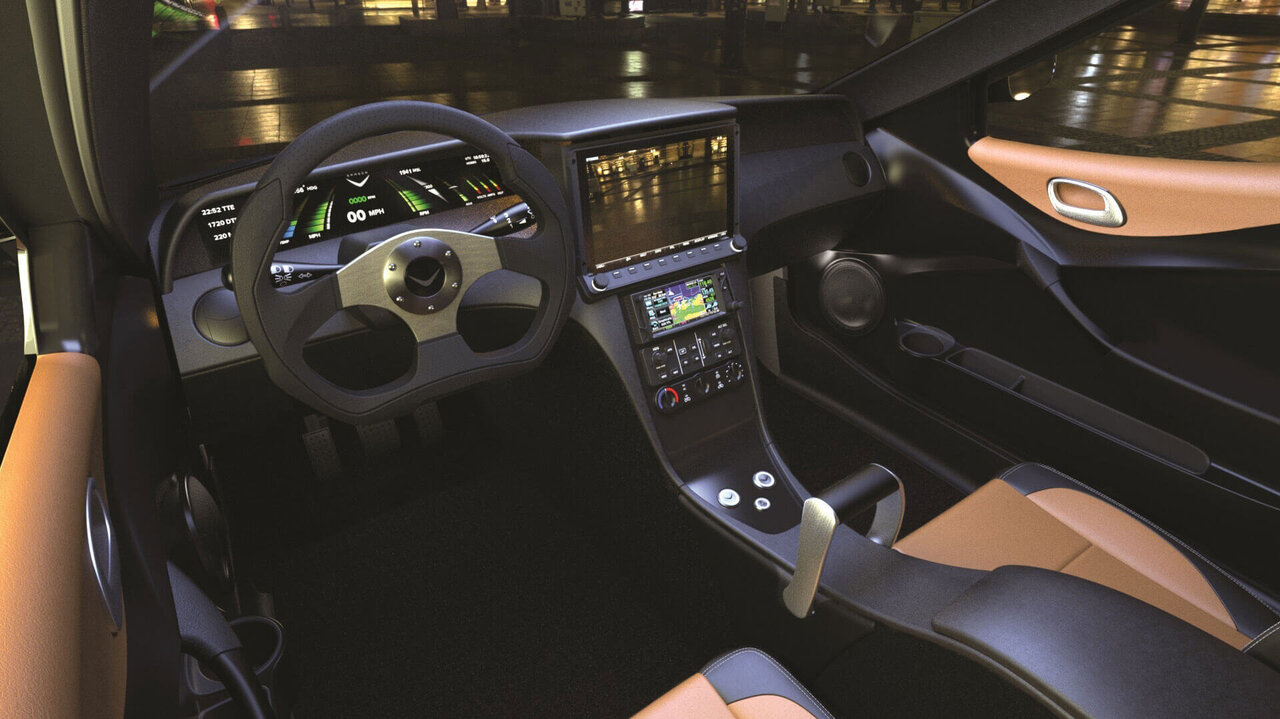 Cockpit des Samson Sky Switchblad
