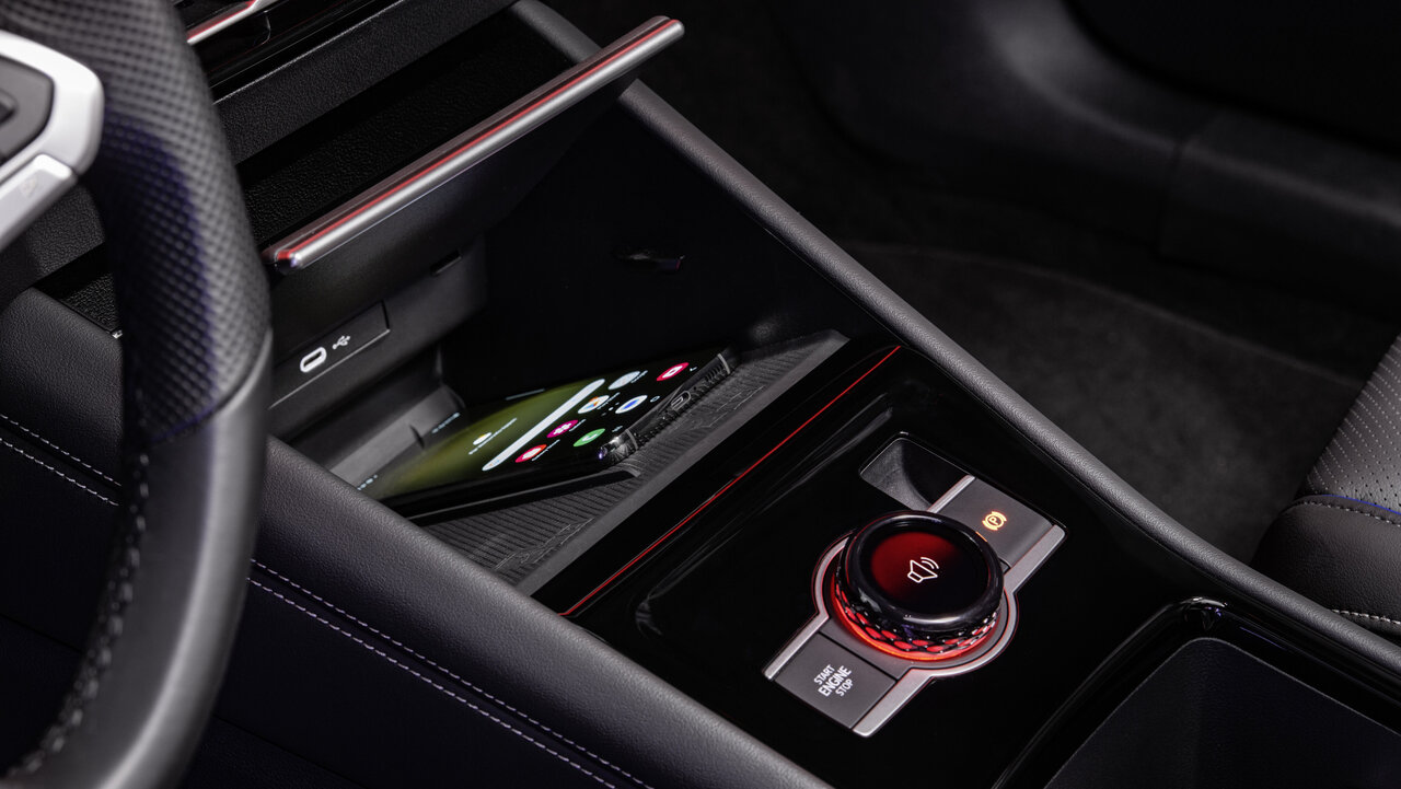 Handy-Ablage im VW Tiguan