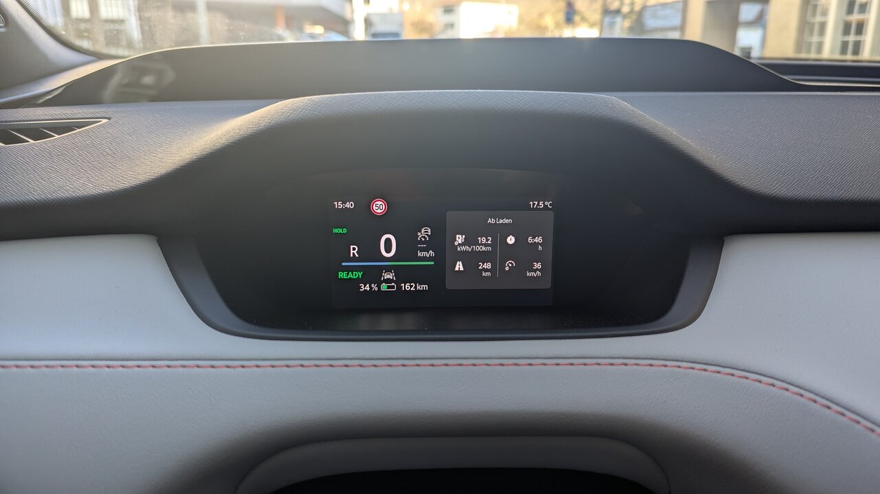 Digitale Anzeigen im Skoda Elroq