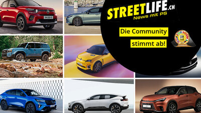 41 Automodelle sind für das Auto des Jahres 2025 nominiert. STREETLIFE will von dir wissen, welches Auto dir am besten gefällt. Grafik: STREETLIFE