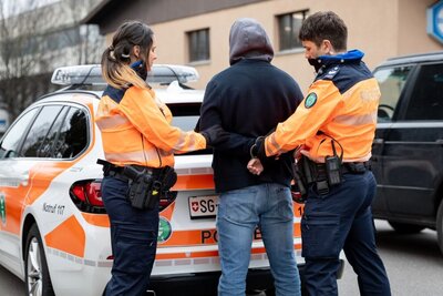 Tankstellen Attacke St. Gallen