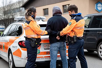 Tankstellen Attacke St. Gallen