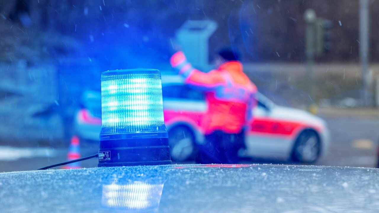 Polizeikontrolle.