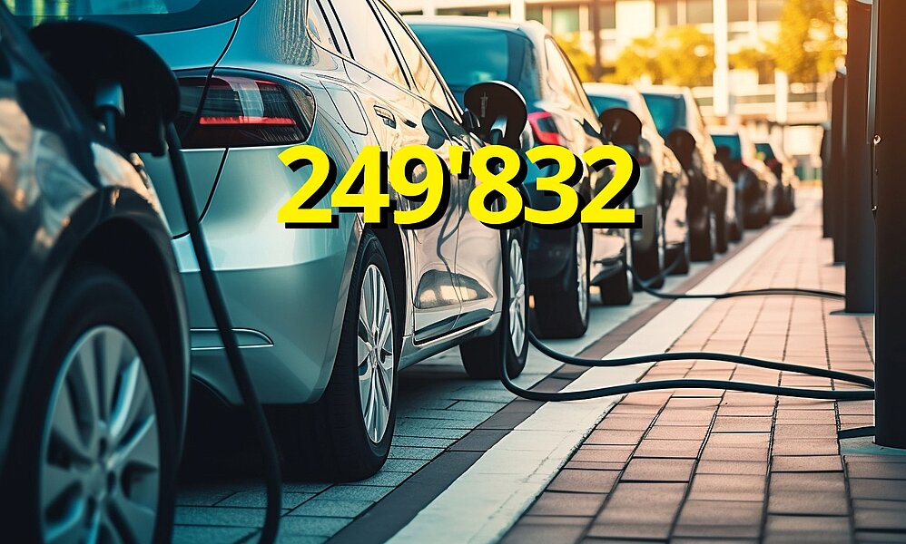 Elektroautos beim Laden