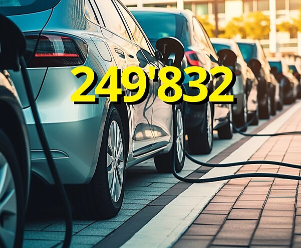 Elektroautos beim Laden