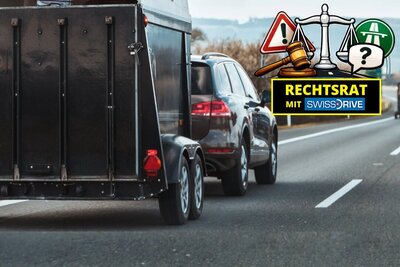 Seit 2003 muss in der Schweiz eine Anhänger-Prüfung abgelegt werden. Davor erhielt man die BE-Bewilligung direkt mit der Autoprüfung (Kategorie B). Bild: Freepik 