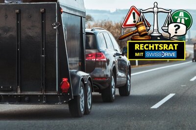 Seit 2003 muss in der Schweiz eine Anhänger-Prüfung abgelegt werden. Davor erhielt man die BE-Bewilligung direkt mit der Autoprüfung (Kategorie B). Bild: Freepik 