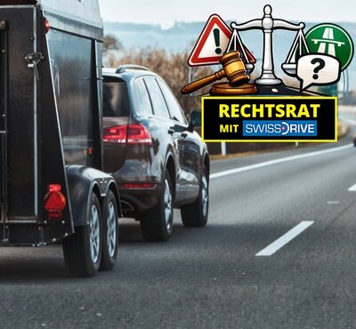 Seit 2003 muss in der Schweiz eine Anhänger-Prüfung abgelegt werden. Davor erhielt man die BE-Bewilligung direkt mit der Autoprüfung (Kategorie B). Bild: Freepik 