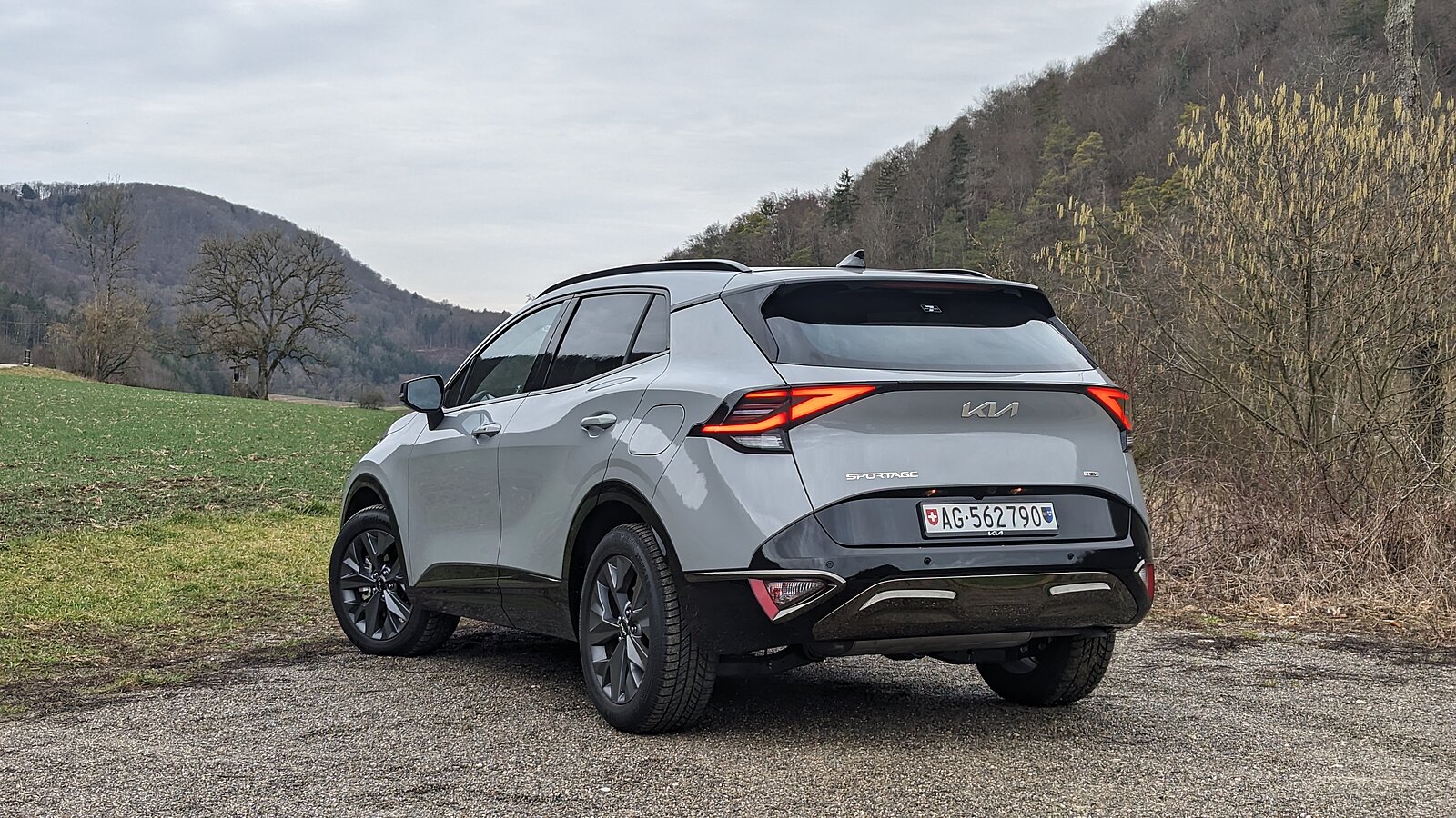 Kia Sportage von hinten