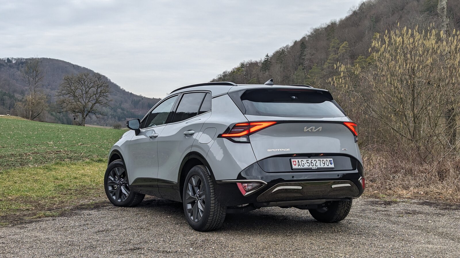 Kia Sportage von hinten