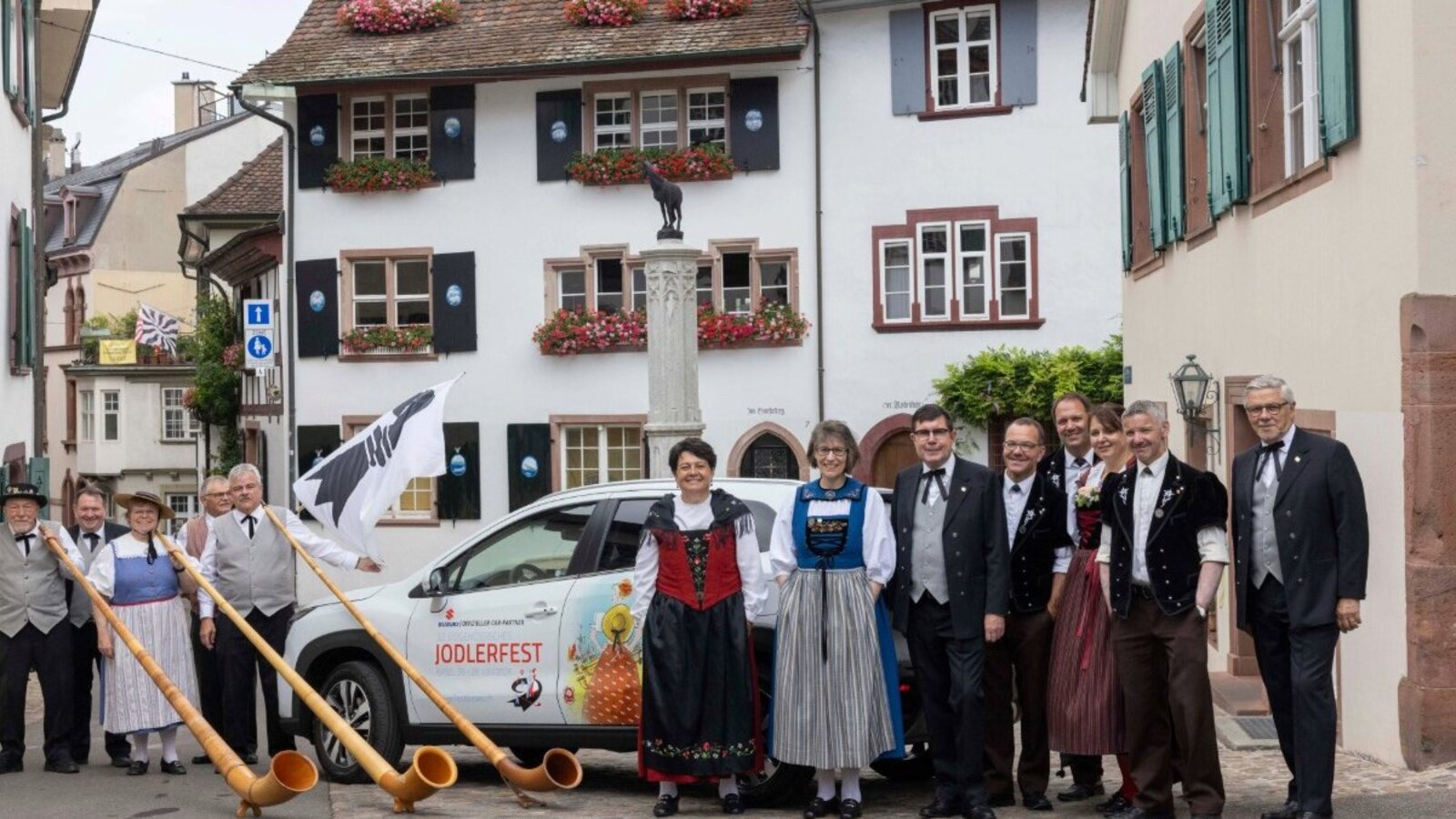 Das Eidgenössische Jodlerfest findet im Sommer 2026 in Basel statt. Damit kehrt die Veranstaltung nach über 100 Jahren erstmals wieder an ihren Ursprungsort zurück. Bild: Suzuki Schweiz AG