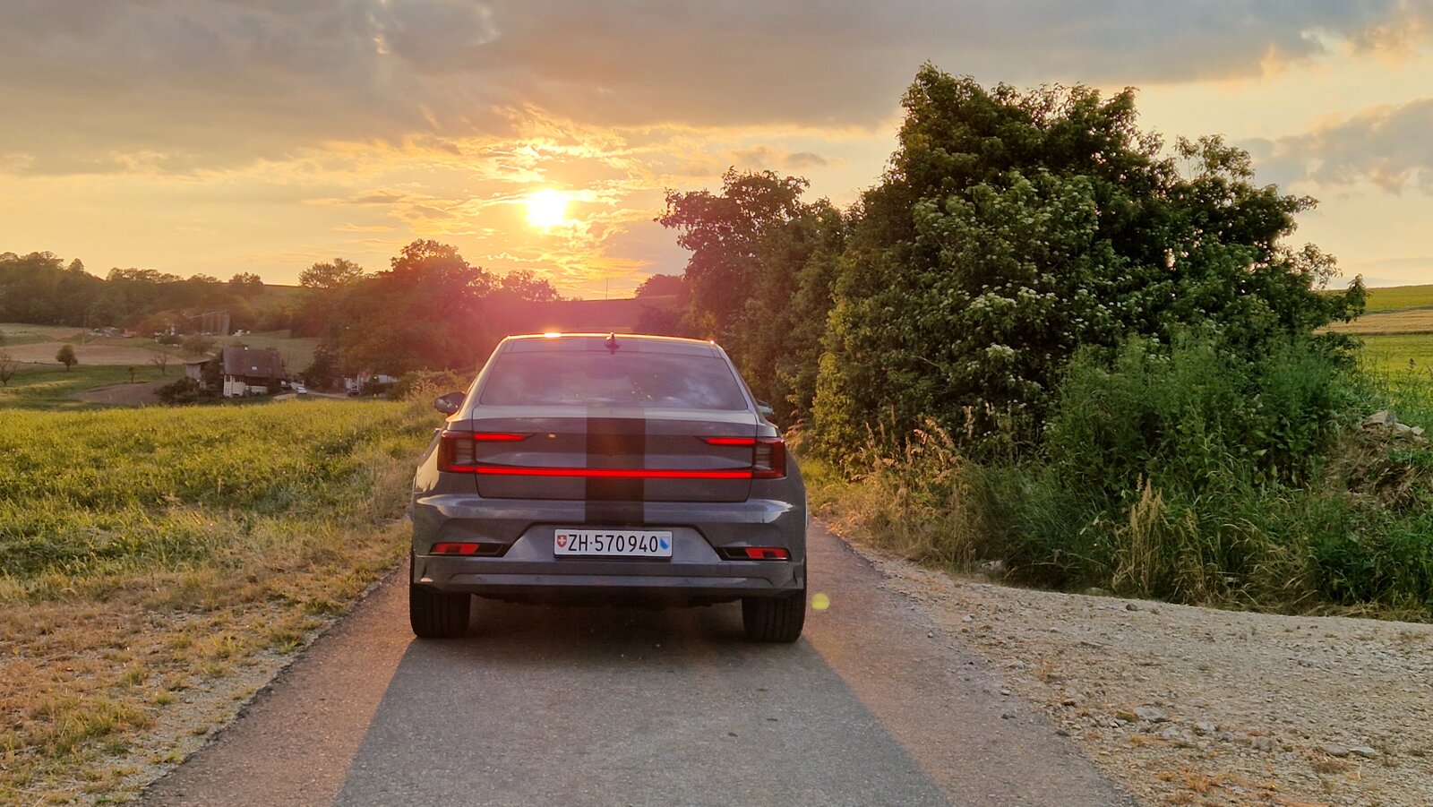 Polestar 2 BST Heckansicht