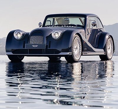 Der Midsummer als Coupé in der Frontansicht. Bild: Morgan