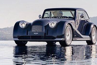 Der Midsummer als Coupé in der Frontansicht. Bild: Morgan