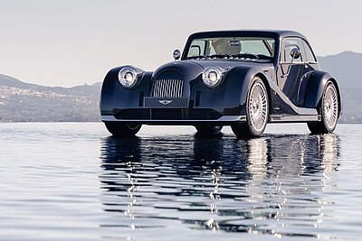 Der Midsummer als Coupé in der Frontansicht. Bild: Morgan