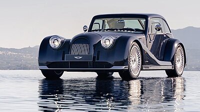 Der Midsummer als Coupé in der Frontansicht. Bild: Morgan