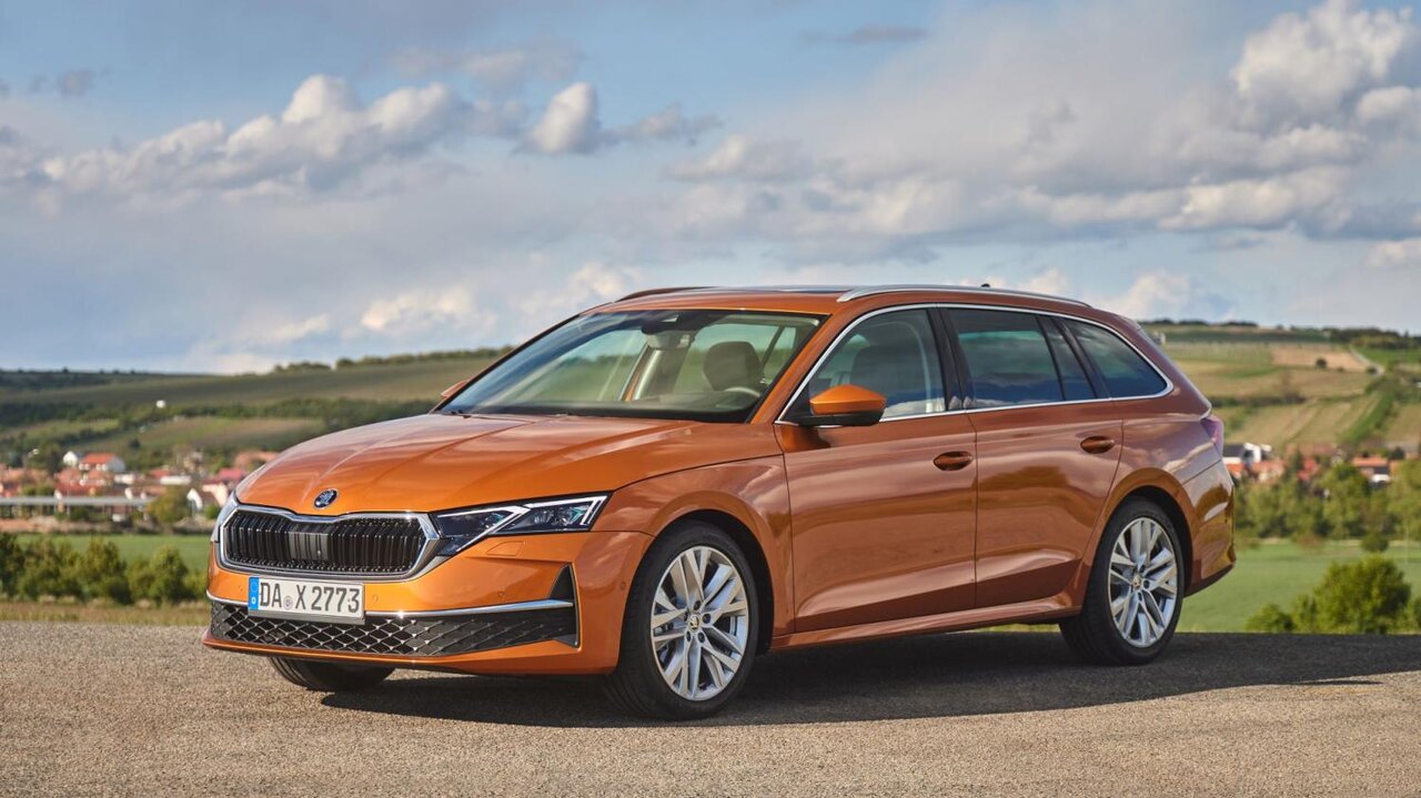 Auf den zweiten Platz schaffte es der Škoda Octavia. Bild: Škoda 