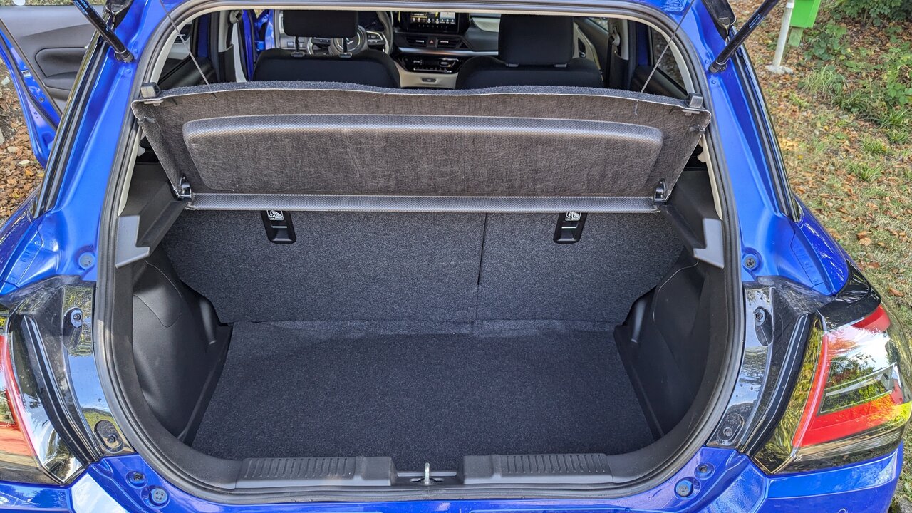 Kofferraum des Suzuki Swift