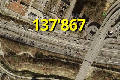 Die Stelle zwischen dem Brüttiseller-Kreuz und Zürich-Nordring ist stark befahren. Bild: Googe Maps