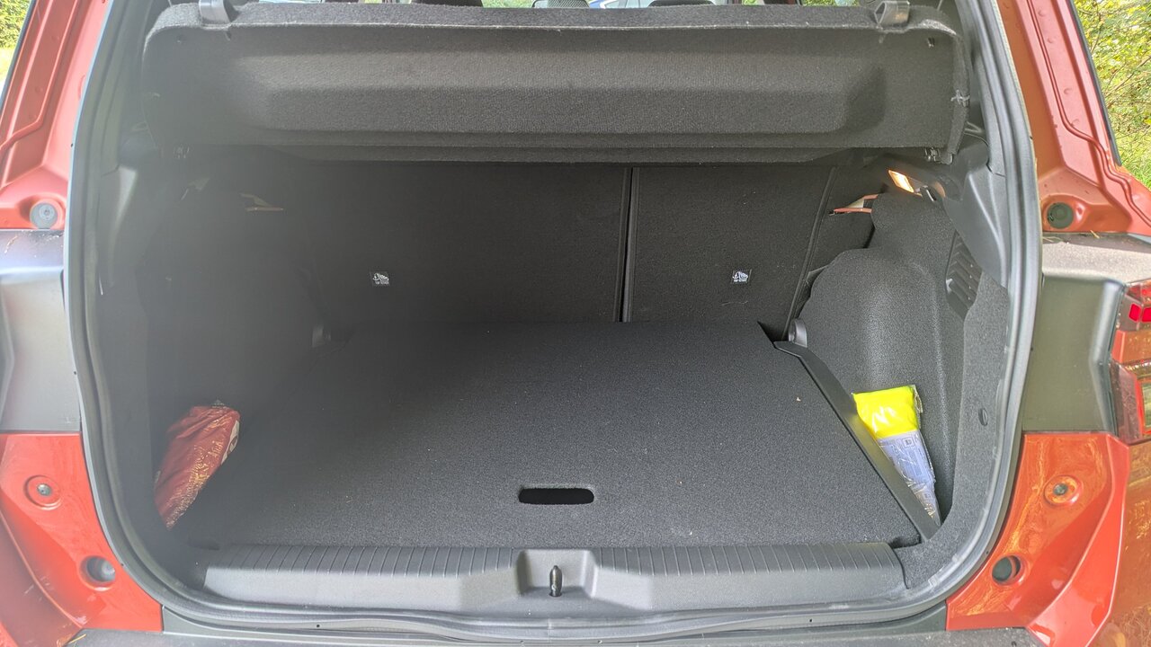 Kofferraum des Opel Frontera