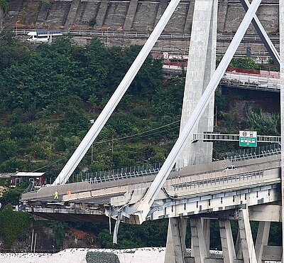 Morandi-Brücke in Genua