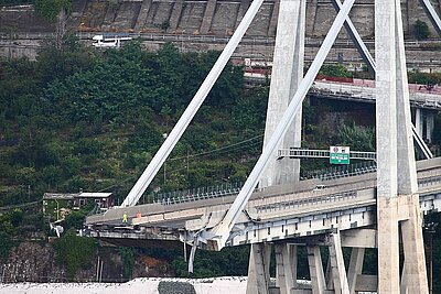 Morandi-Brücke in Genua