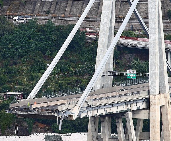Morandi-Brücke in Genua