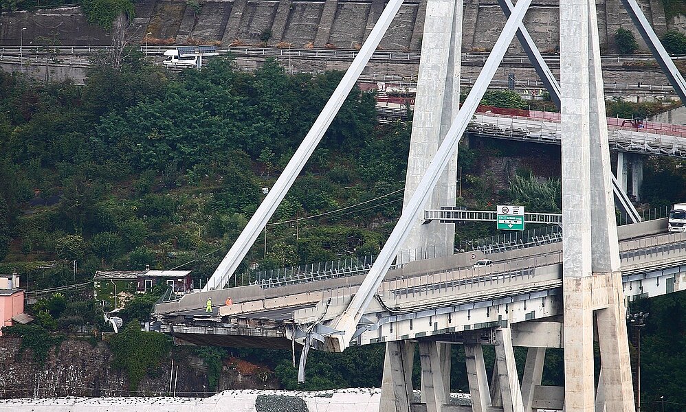 Morandi-Brücke in Genua