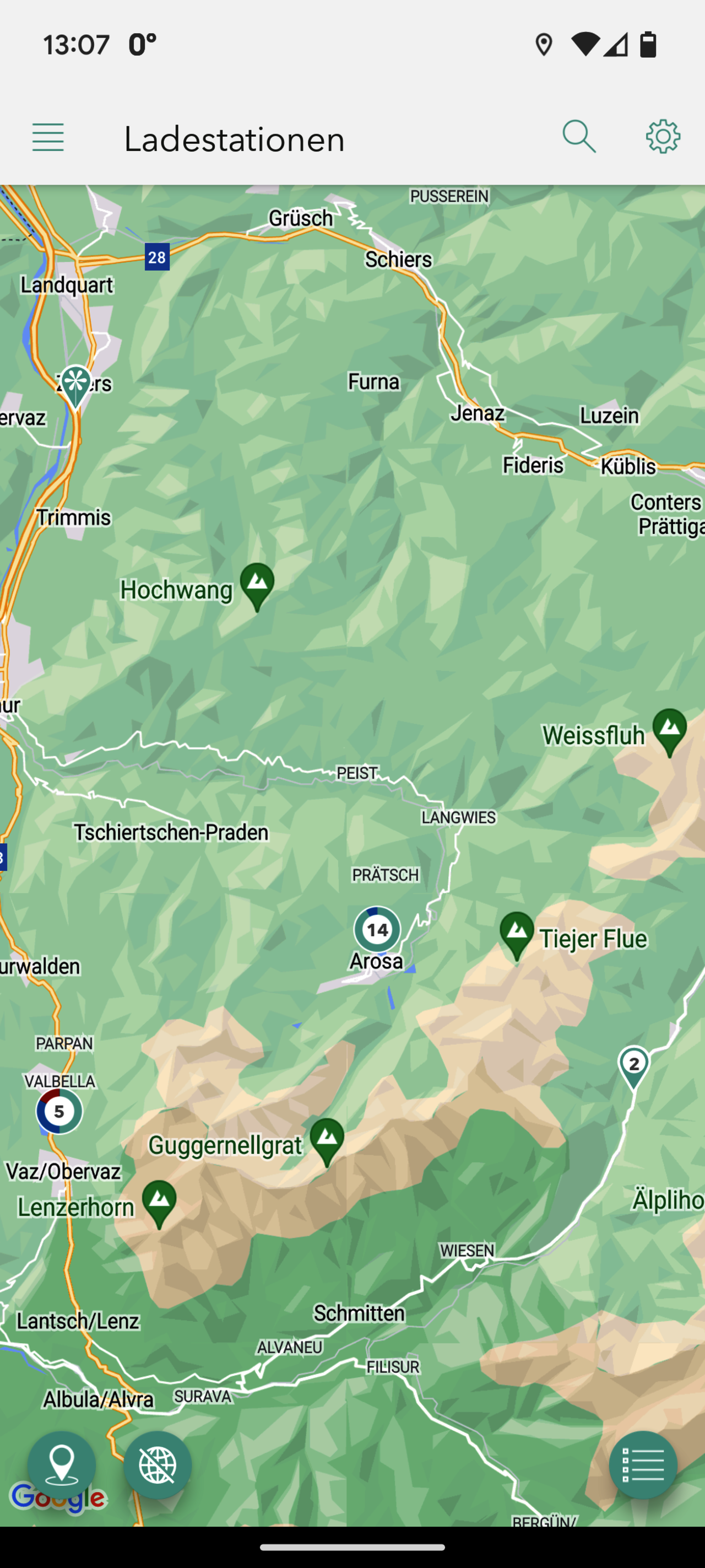 Screenshot App EV-Pass