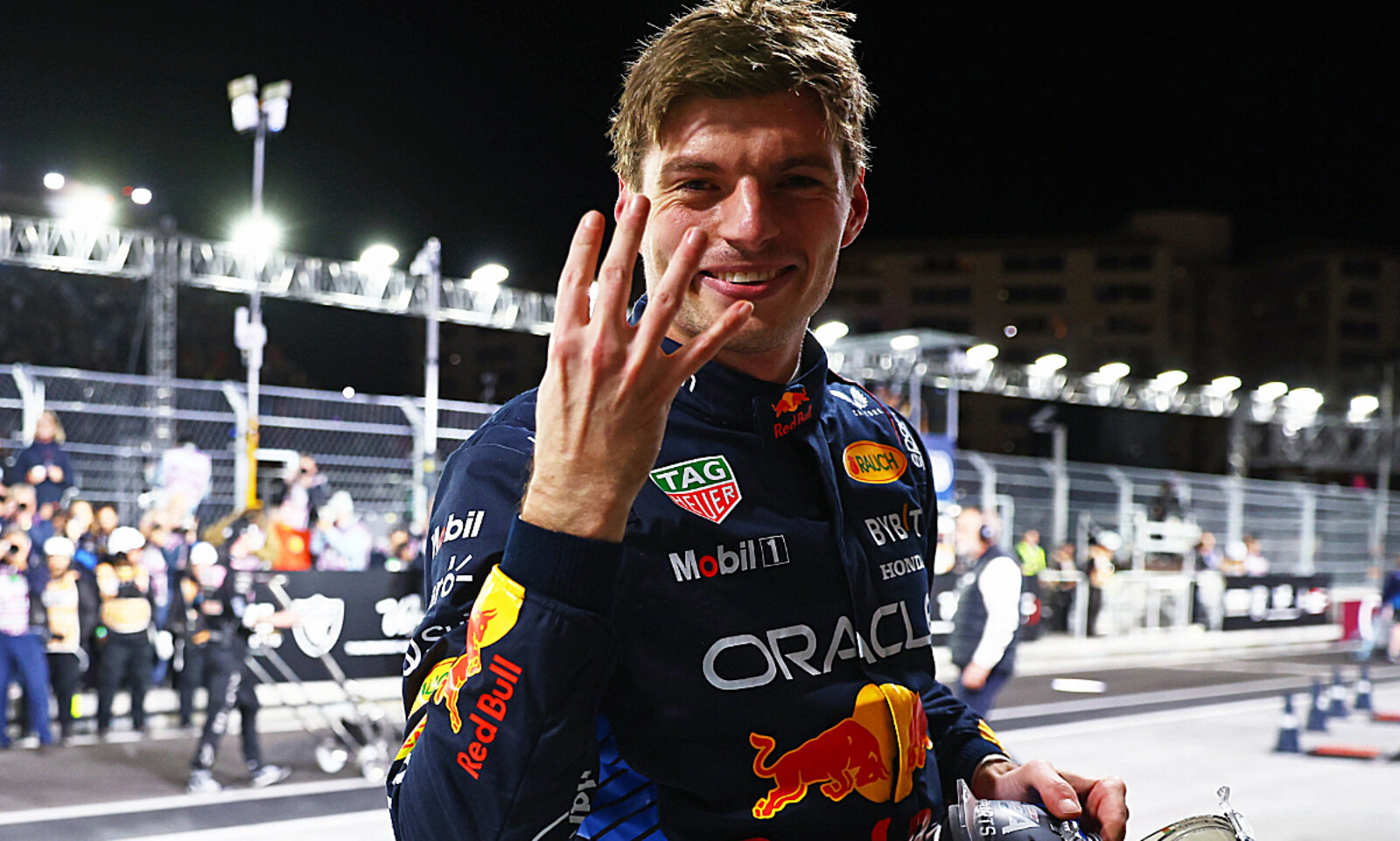 Max Verstappen holte sich in Las Vegas die nötigen Punkte für seinen vierten Weltmeistertitel. Bild: Formel 1 / Twitter