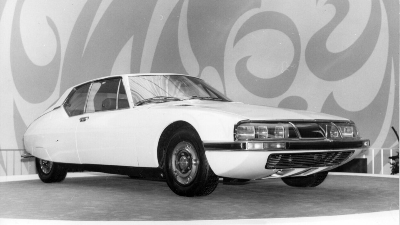 Citroën SM 1970 am Genfer Autosalon