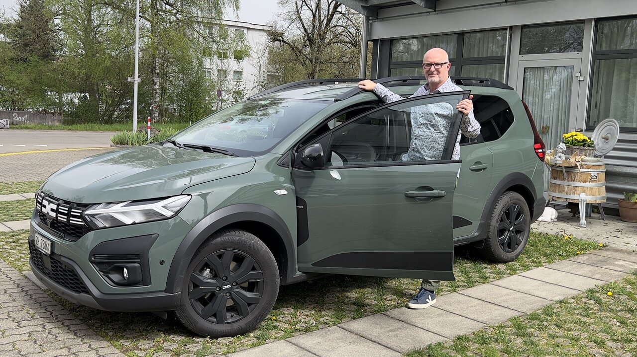 Dacia Jogger mit Pentti Aellig