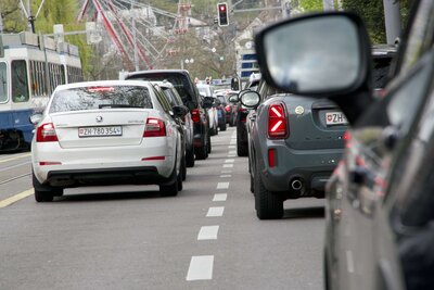 Verkehr in der Stadt Zürich