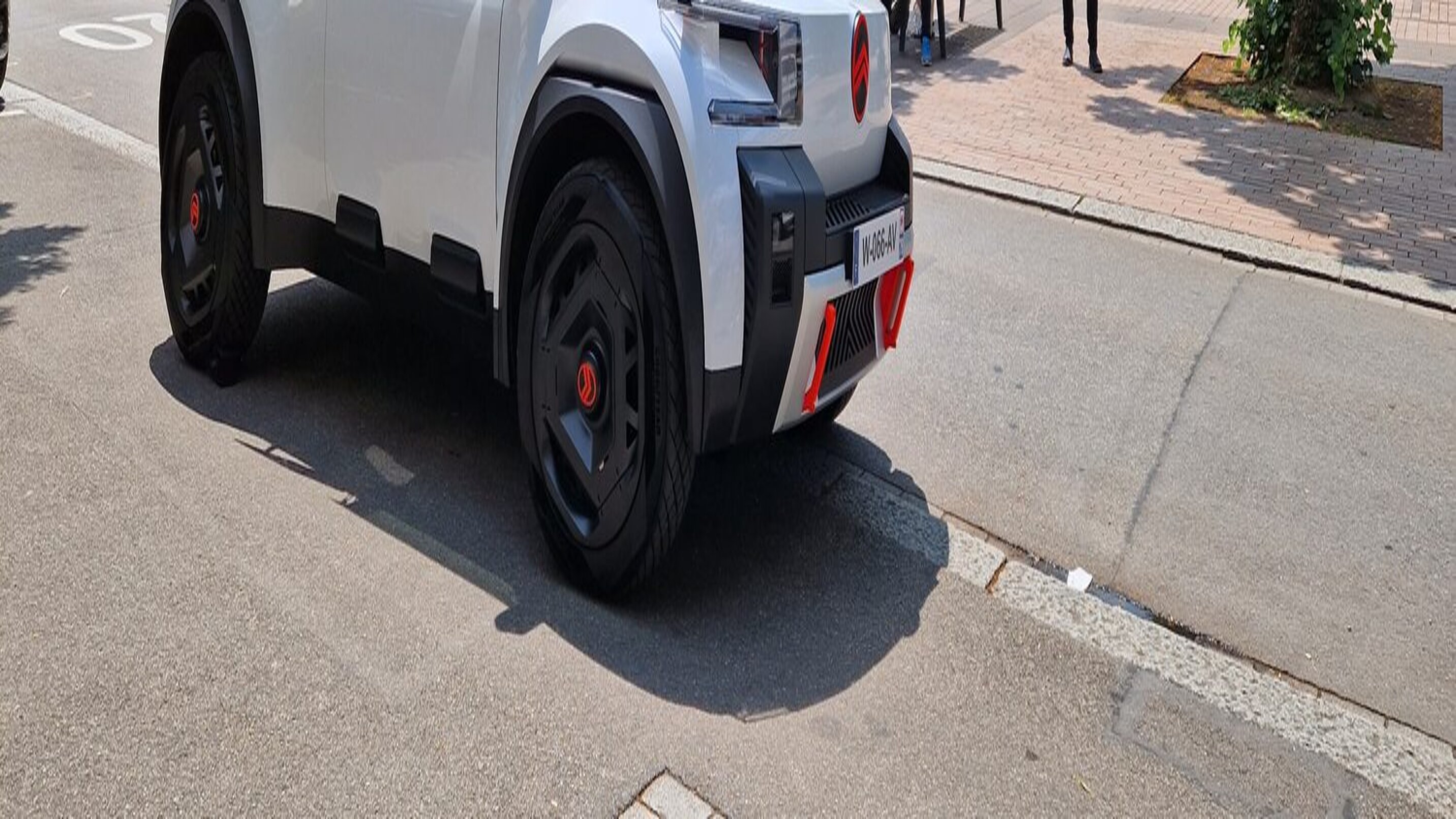 Das französische Konzeptauto Citroën Oli in Zürich Oerlikon.
